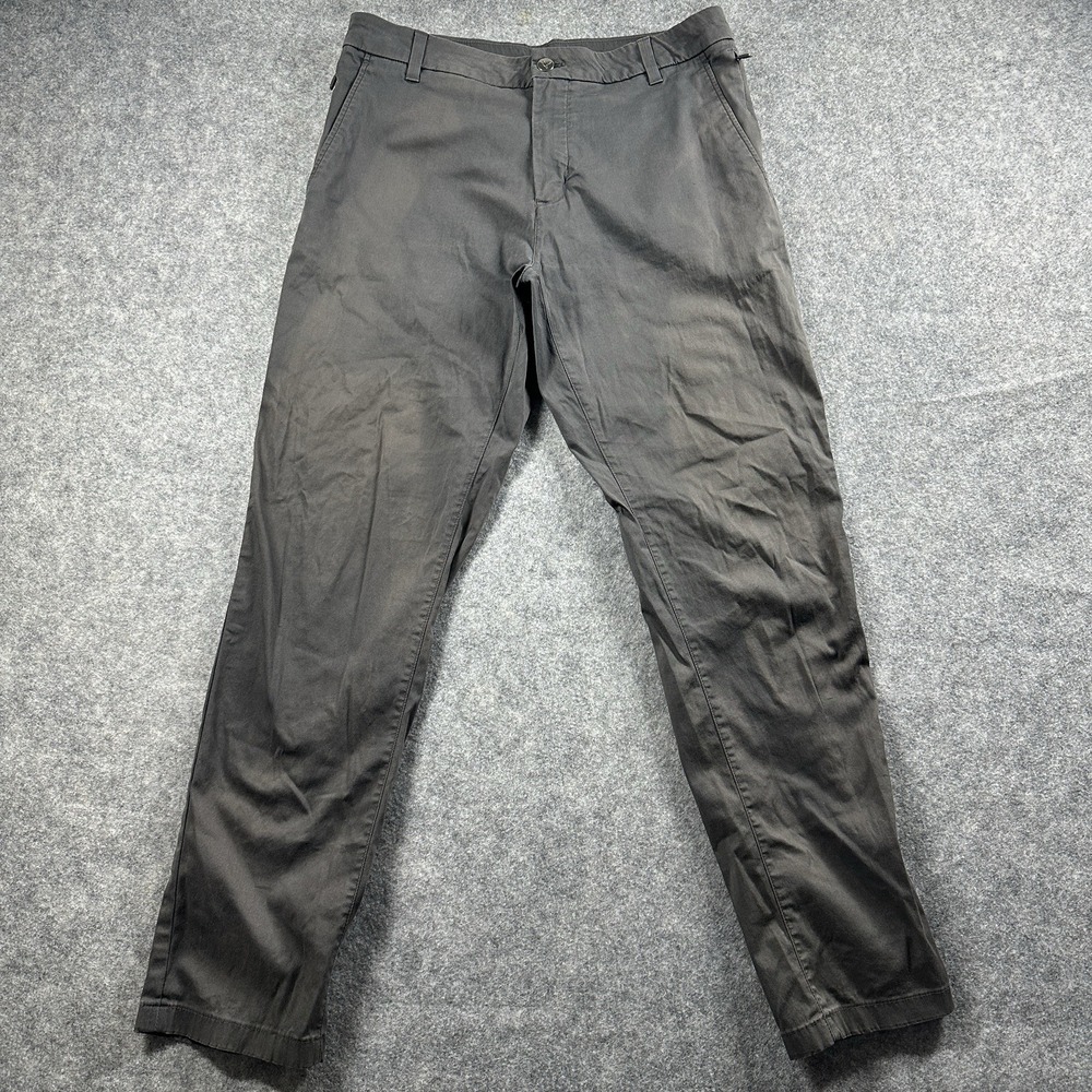 Bird Dogs‎ Pants Mens 32x30 Boom Stick Chino Gray Lined Casual Discoloration